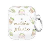 Matcha Please AirPod Case