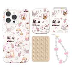 Puppies and Kittens iPhone Bundle Set - Wallet