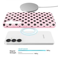 Princess Pink Polka Dot Samsung Case