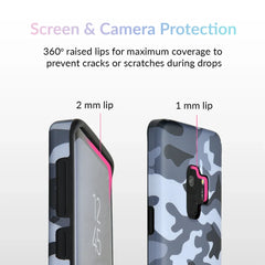 Gray Camo Samsung Galaxy Case