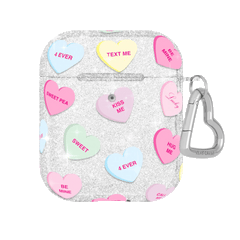 Sweet Hearts Glitter AirPod Case