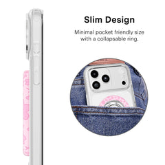 Pink Cherry Blossom MagSafe Grip Ring