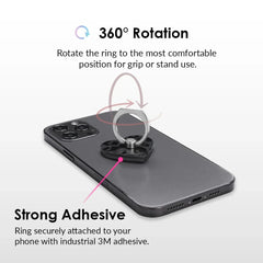 Black Leopard Phone Ring