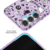 Witchy Lilac Glitter Samsung Case