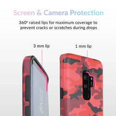 Red Camo Samsung Galaxy Case