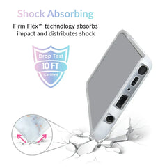 Gray Clouds Marble Samsung Galaxy Case