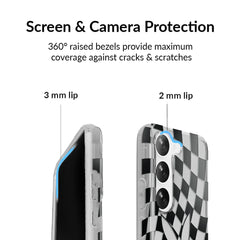 Playboy Checkmate Clear Samsung Case