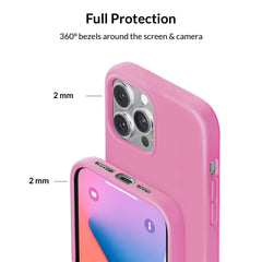 Silicone Hot Pink iPhone Case