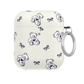 Preppy Teddy AirPod Case