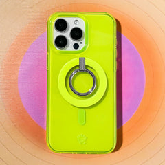 Neon Yellow MagSafe Grip Ring