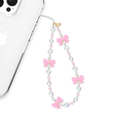 Pink Bow Phone Charm