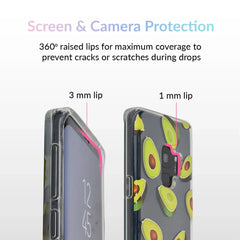 Avocado Clear Samsung Galaxy Case