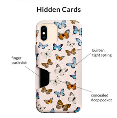 Butterfly iPhone Wallet Case