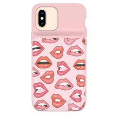 Nude Lips iPhone Charging Case