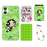 The Powerpuff Girls Buttercup iPhone Bundle Set - Wallet