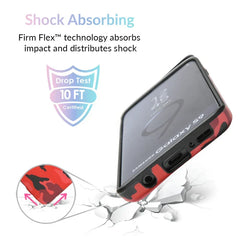 Red Camo Samsung Galaxy Case