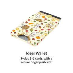 Snoopy Autumn Leaves MagSafe Wallet