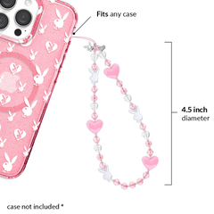 Playboy Pink Bunny Phone Charm