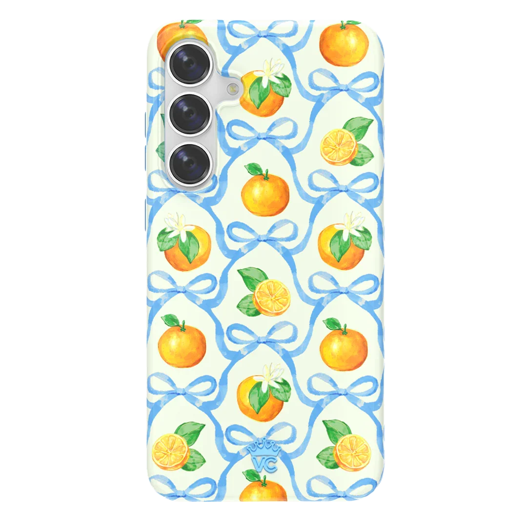 Orange Blossom Samsung Case