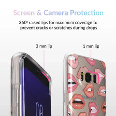 Nude Lips Samsung Galaxy Clear Case