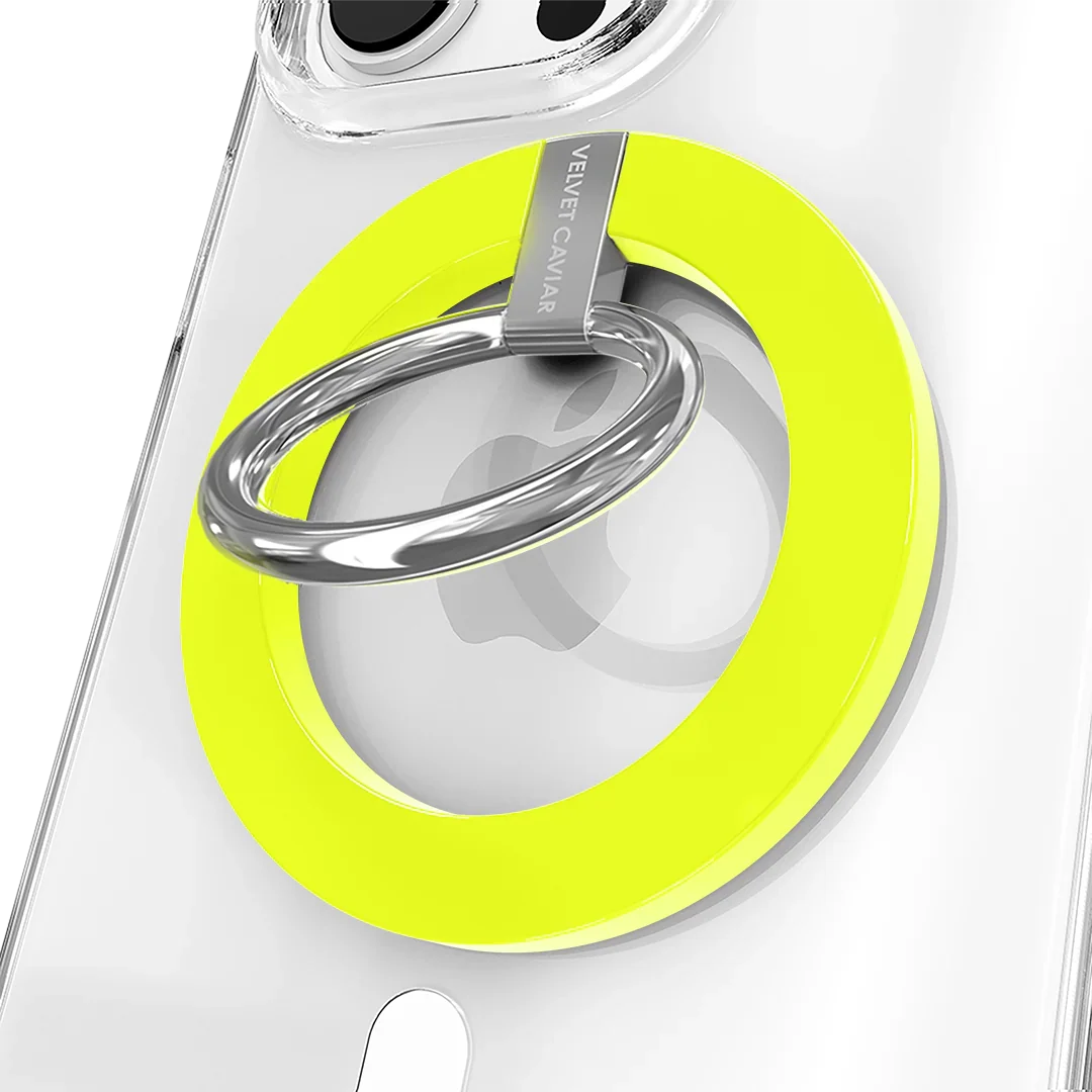 Neon Yellow MagSafe Grip Ring