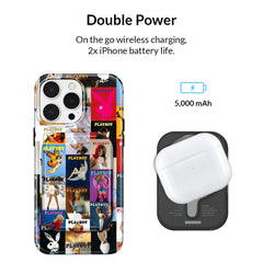 Playboy Centerfold Portable MagSafe Charger Power Pack