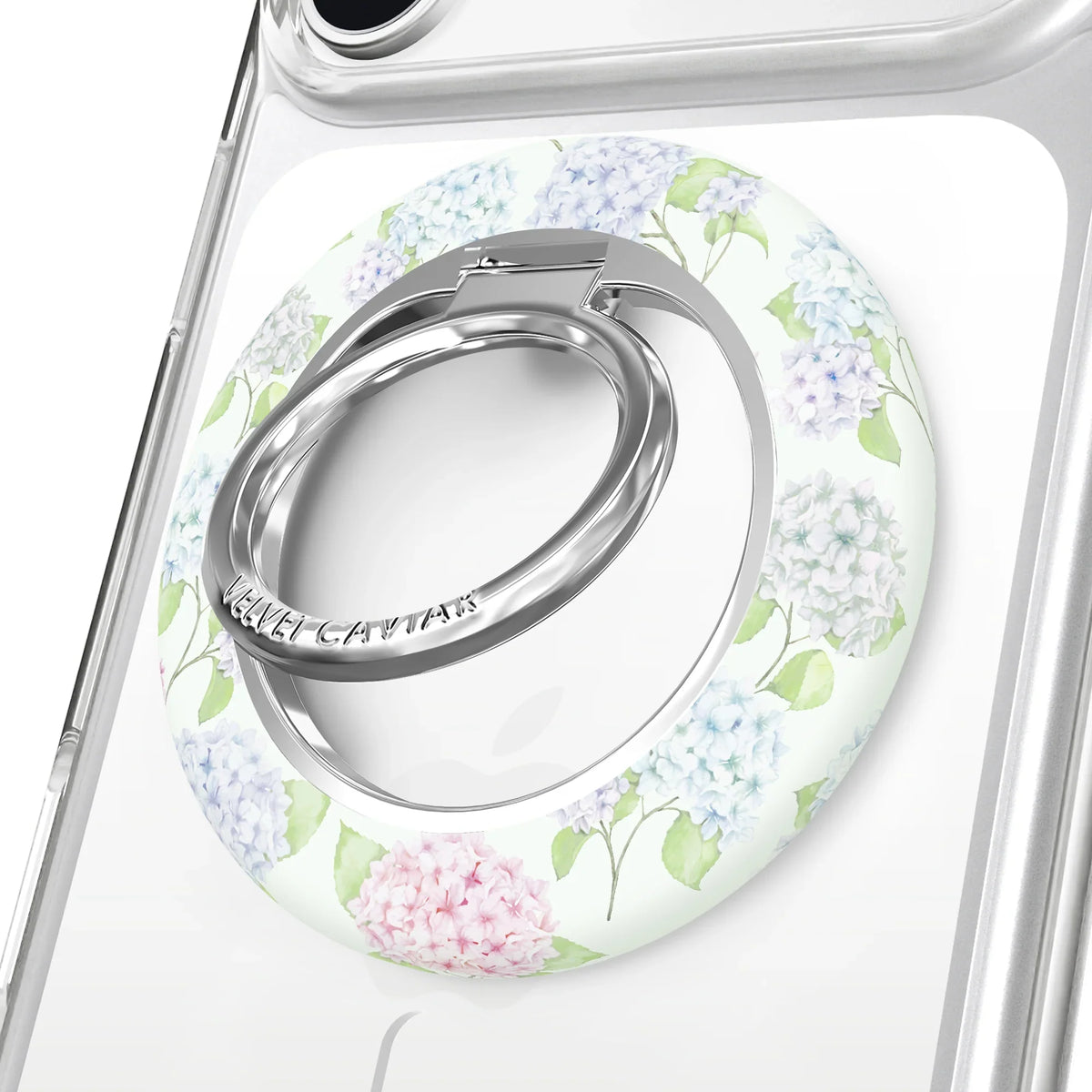 Hydrangea Floral MagSafe Grip Ring