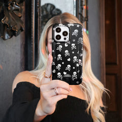 Chrome Skulls MagSafe Wallet