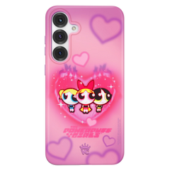 The Powerpuff Girls Airbrush Hearts Samsung Case