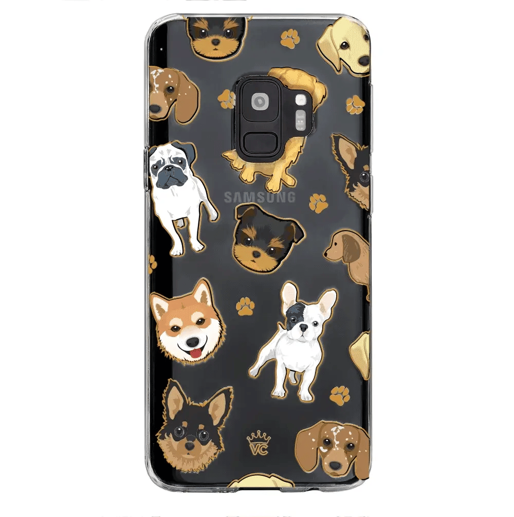 Dog Clear Samsung Galaxy Case