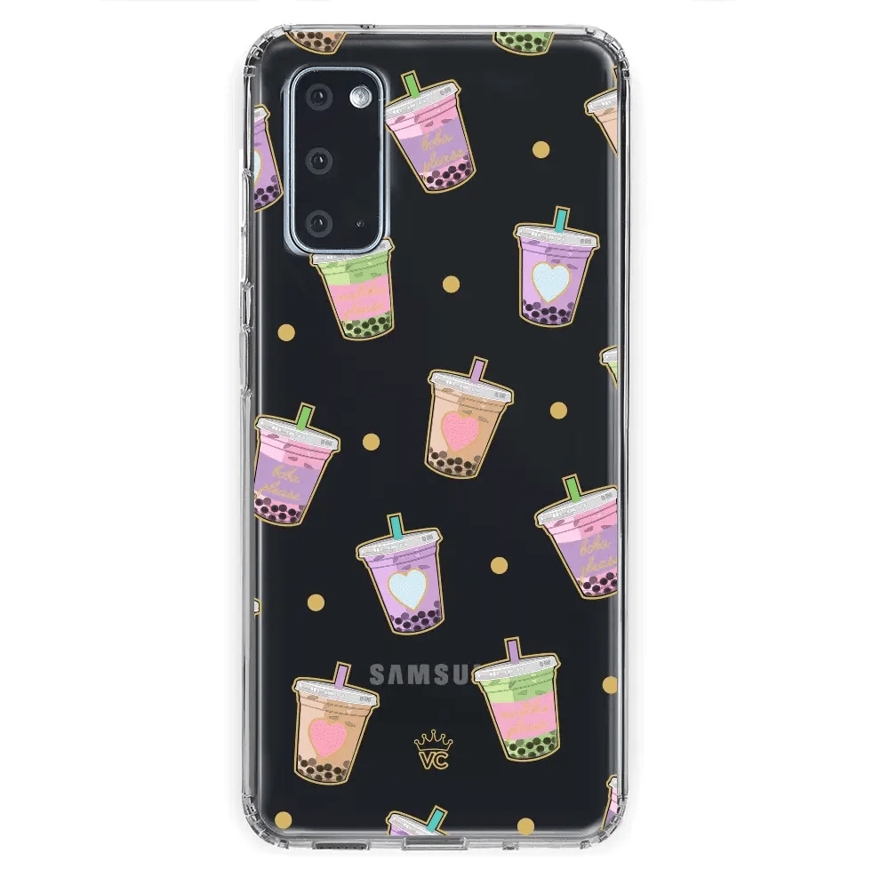 Matcha Samsung Galaxy Case Clear
