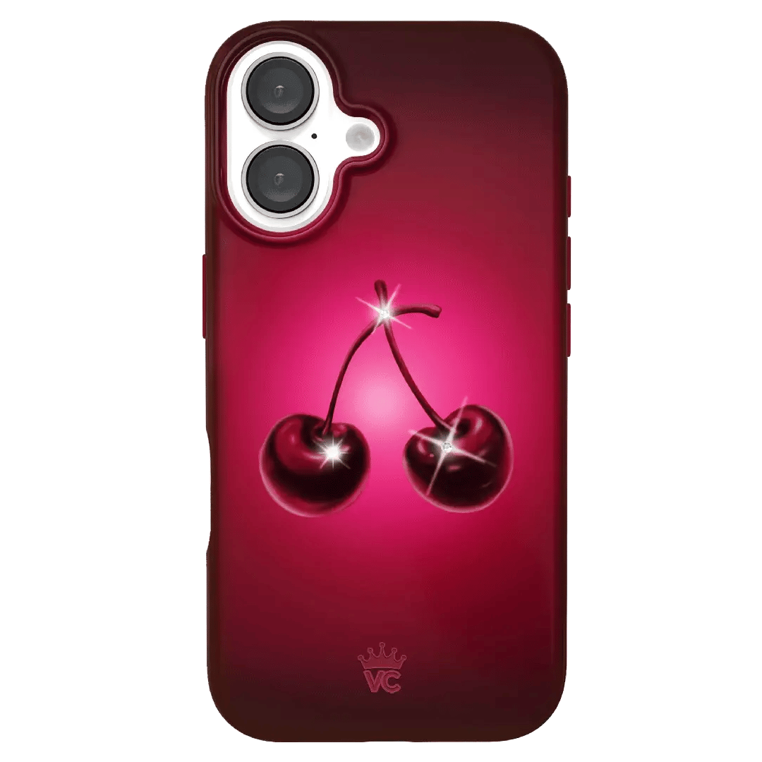 Black Cherry Crystal iPhone Case