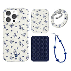 Preppy Teddy iPhone Bundle Set - Grip
