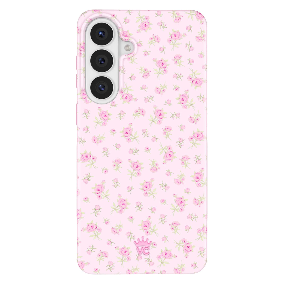 Dainty Pink Floral Samsung Case