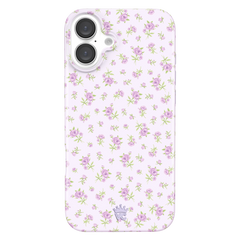 Dainty Lilac Floral iPhone Case
