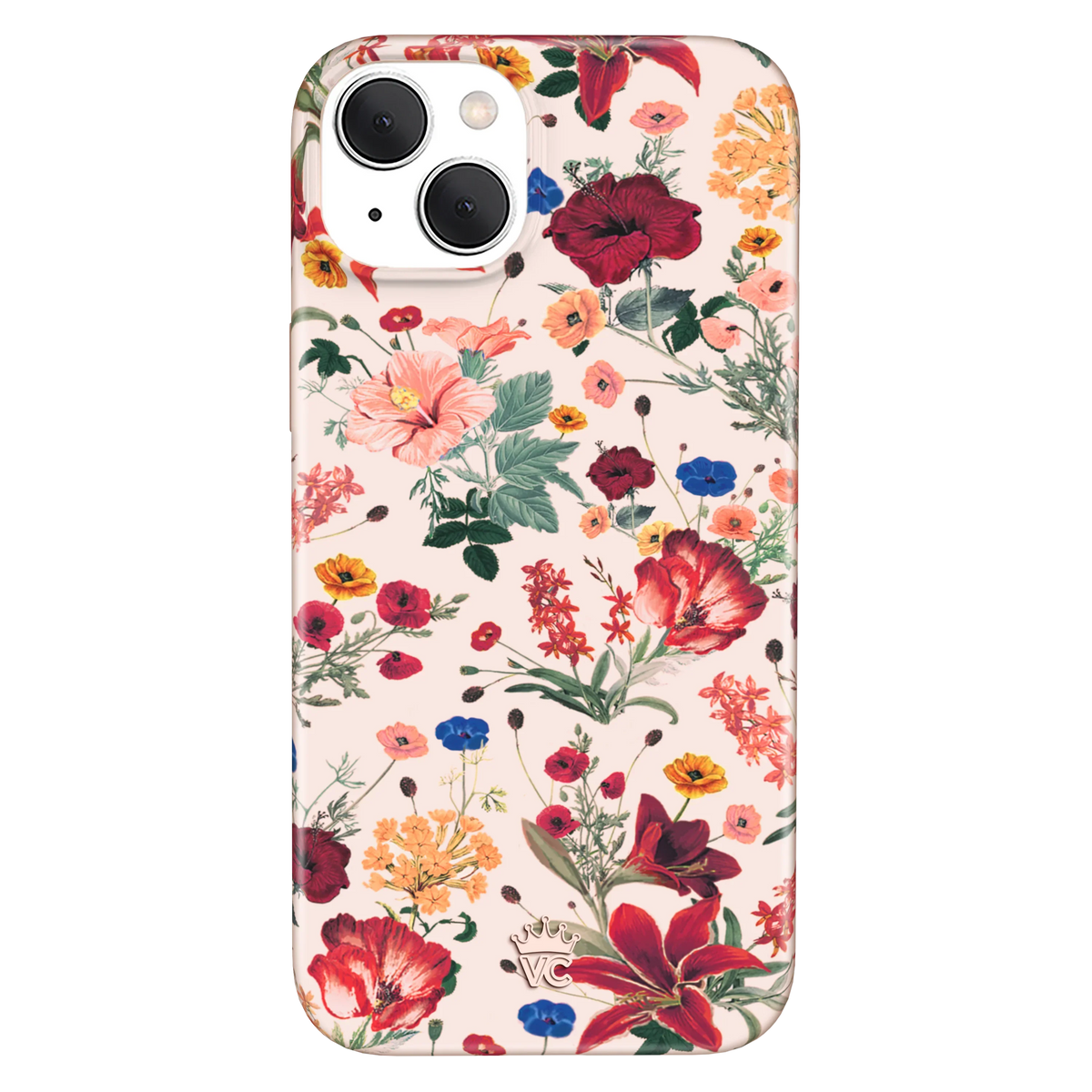 Nude Vintage Floral iPhone Case