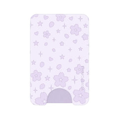 Lavender Cherry Blossom MagSafe Wallet