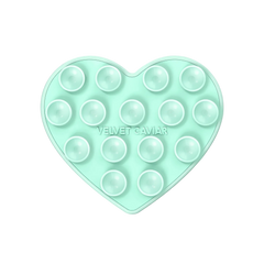 Mint Jelly Heart MagSafe MightyGrip