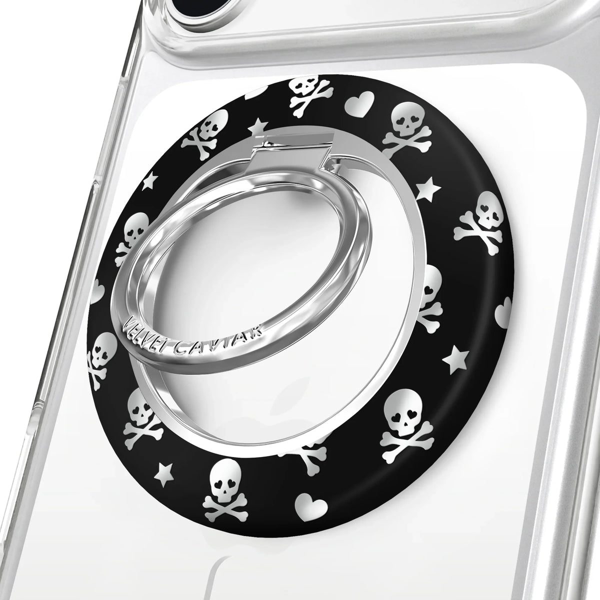 Chrome Skulls MagSafe Grip Ring