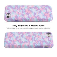 Cotton Candy Camo iPhone Case