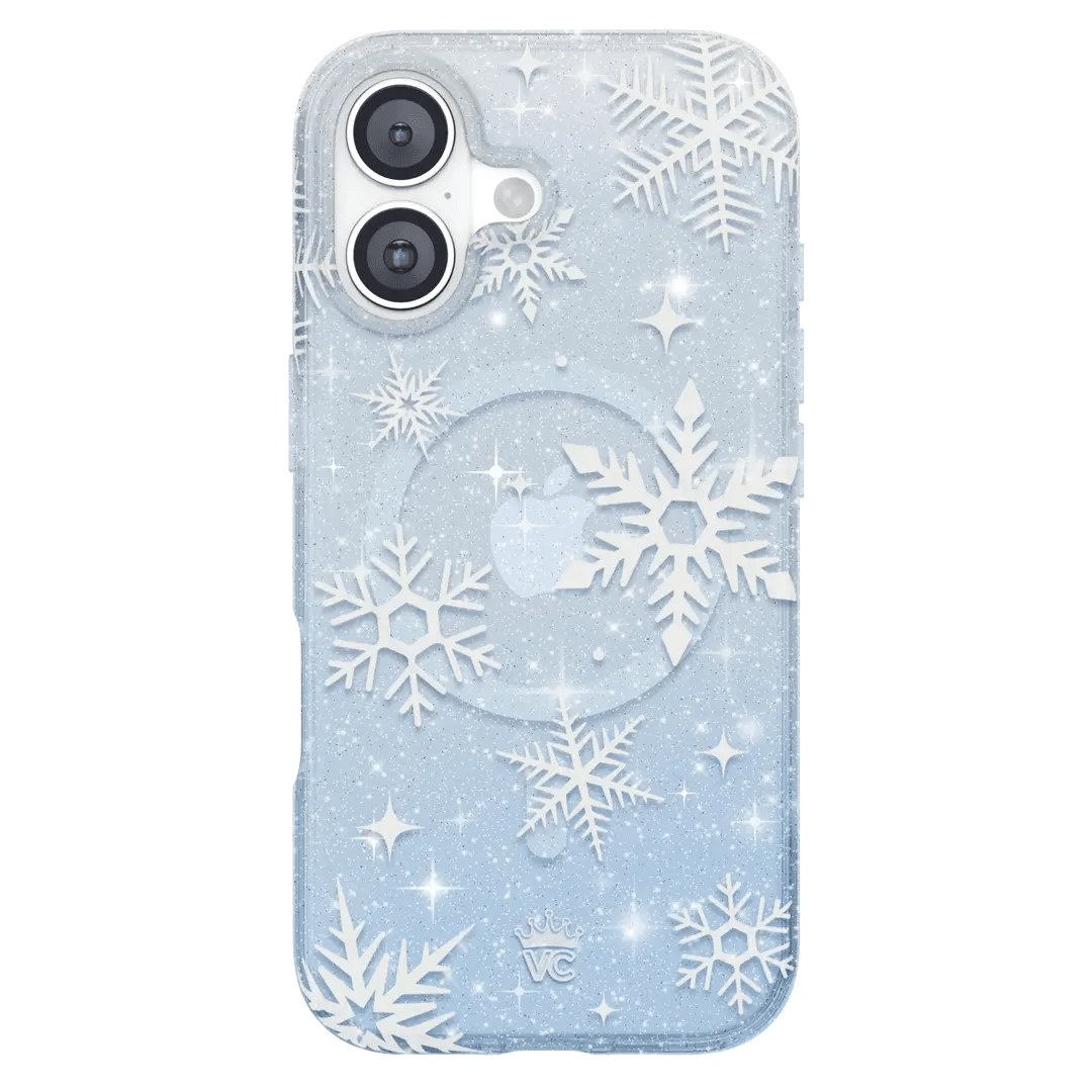 Snow Angel Glitter iPhone Case