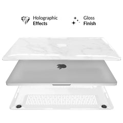 White Marble MacBook Case 2.0