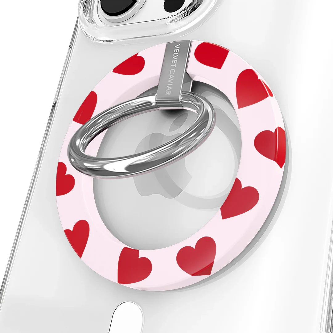Red Heart MagSafe Grip Ring