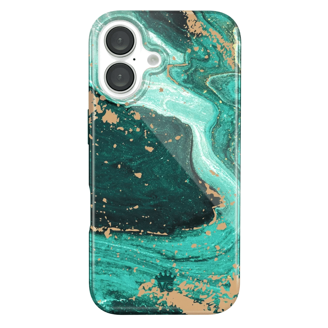Emerald Marble iPhone Case