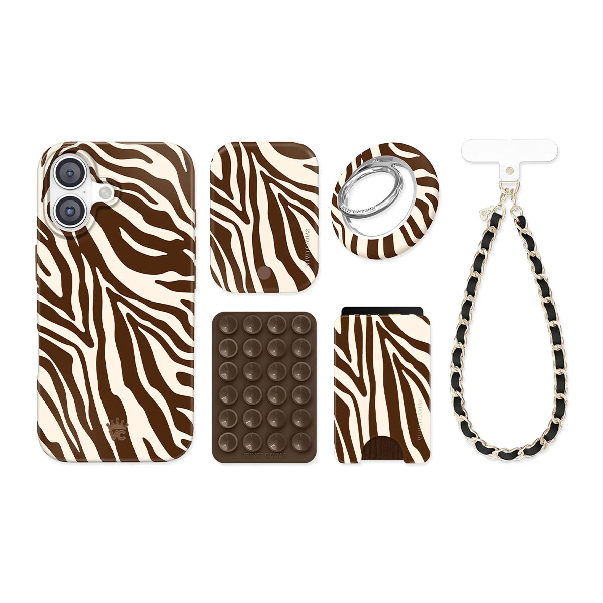 Coco Zebra iPhone Bundle Set
