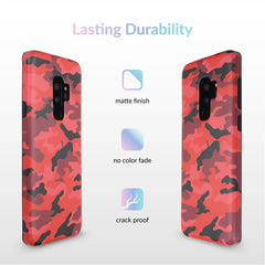 Red Camo Samsung Galaxy Case