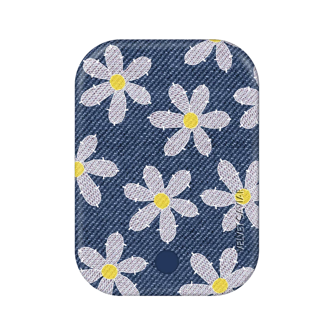 Denim Daisy Portable MagSafe Charger Power Pack