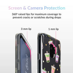 Matcha Samsung Galaxy Case Clear