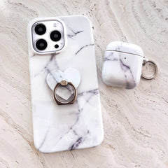 Carrara Marble Phone Ring