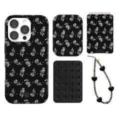 Vintage Roses iPhone Bundle Set - Wallet